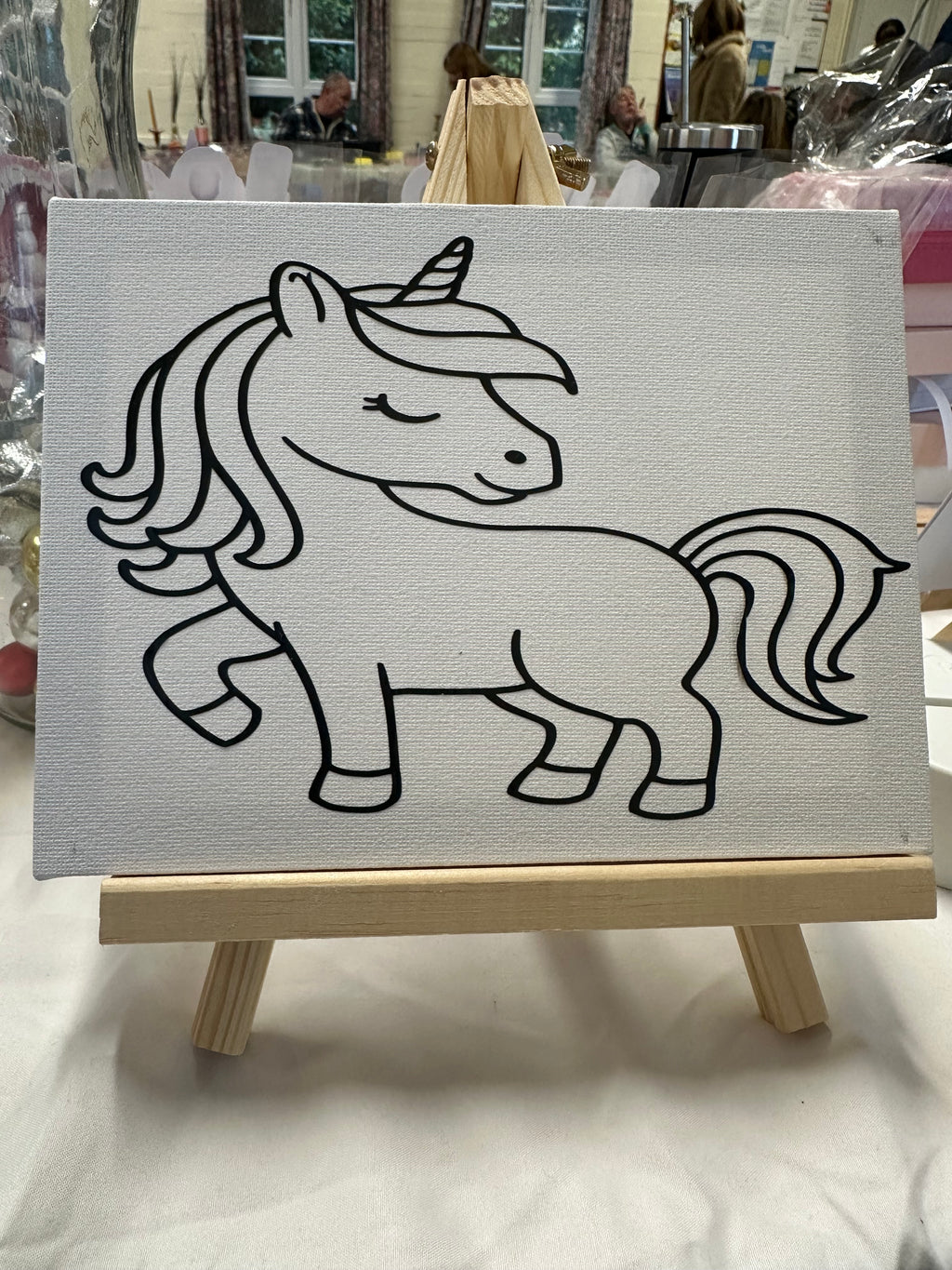 Magical Unicorn Sip & Paint Canvas